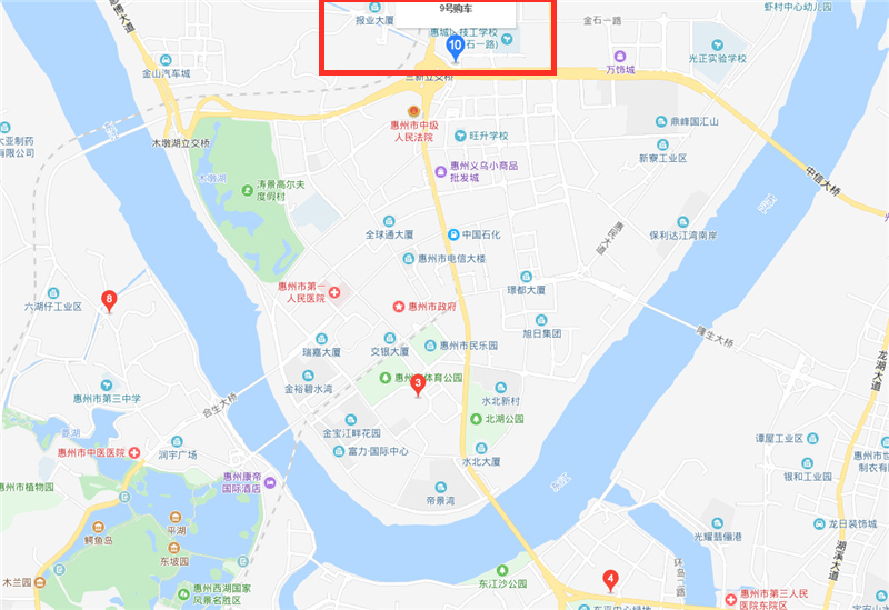 九号购车-江北体验店地图 九号购车-江北体验店地图